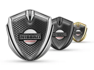 Nissan Emblema Abovedado Insignia Atlético Esquema Superior